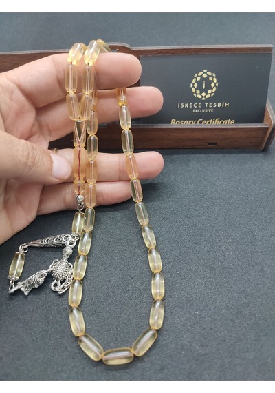Kaçkar Usta Eseri 17.05 Gr. Alman Gümüş Püsküllü Ukrayna Damla Kaya Sertifikalı 7751