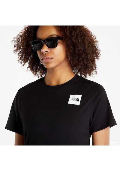 The North Face W Seasonal Fıne S/s Tee Kadın T-shirt Nf0a7x3fjk31 Siyah