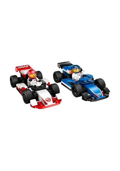 City F1 Williams Racing Ve Haas F1 Yarış Arabaları 60464 Kırmızı