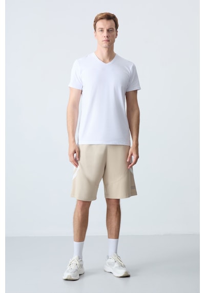 Air Jones Tommy Life Bej Pamuklu Kalın Yumuşak Dokulu Standart Fit Basic Erkek Şort - 81281 Bej Air Jones Tommy Life Bej Pamuklu Kalın Yumuşak Dokulu Standart Fit Basic Erkek Şort - 81281 Bej