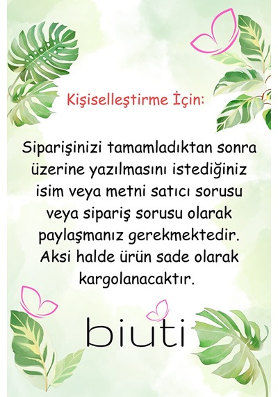 İsimli Kişiye Özel Nazar Boncuklu Metal Klipsli Cüzdan Süsü Charm