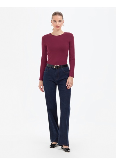 Pierre Cardin Kadın Vişne Bluz Örme 50317061-vr223 Vişne