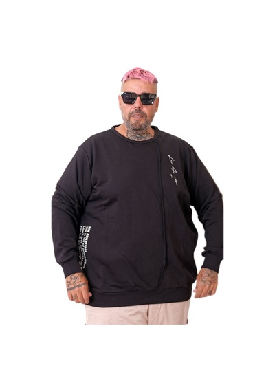 Mode Xl Erkek Sweat Bisiklet Los Angeles U25816 Siyah