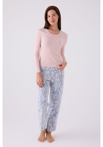 Arnetta Kadın Pembe Pijama Takımı Ar3121-s-v1 Pembe