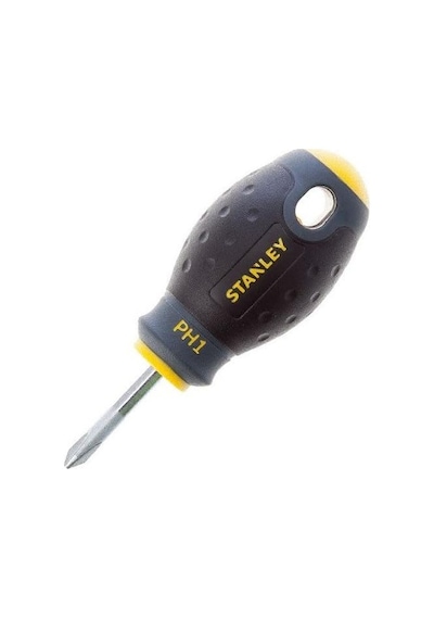 - Tornavida Phillips Ph1 30 Mm Bıçak Uzunluğu, Krom-vanadyum Çelik, Ergonomik Yumuşak Saplı 0 65 406