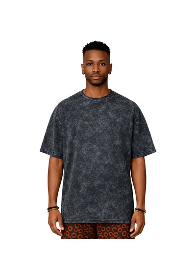 Nin Rock Metal Müzik Grubu Baskılı Unisex Oversize Eskitme Yıkama Siyah