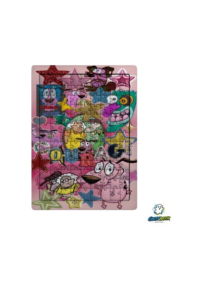 Ghostbastır Design Courage 99 Parça Ayaklı Puzzle Dekoratif Çocuk Yapbozu 0150