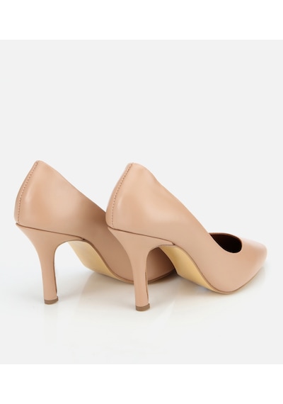 Hotiç Kadın Deri Bej Yüksek Topuklu Stiletto 01ayh312530a330 01ayh312530a330 Bej