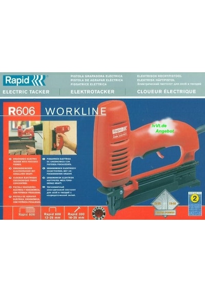 Rapid R606 Elektrikli Tabanca