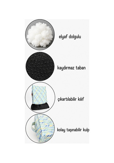 Kedi Ve Köpek Yer Minderi Ve Matı Üst Kalite Yıkanabilir Kılıflı Fermuarlı %100 Boncuk Elyaf Kaydırmaz Taban Kedi Ve Köpek Yatağı Bohem 1609352113