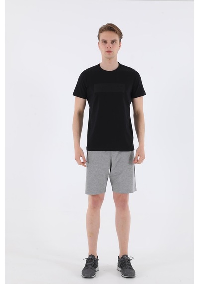 Maraton Sportswear Regular Erkek Basic Gri Melanj Şort 21042-gri Melanj Gri Melanj