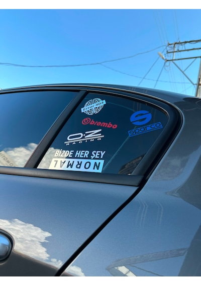 5 Li Oto Sticker Seti Error 0