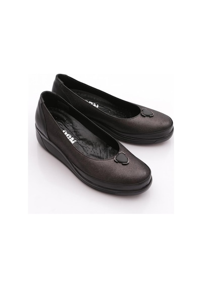 Dgn 1001-1 Kadin Comfort Ayakkabi Siyah