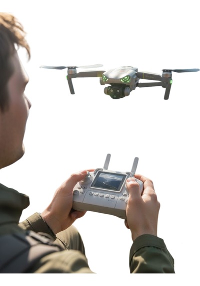 Optik Akış Destekli Stabil Uçuş Drone Seti Zengin Kutu İçeriği - Lisinya Çok Renkli