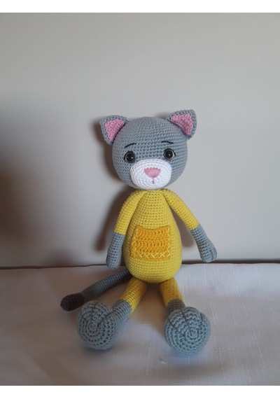 Amigurumi Cepli Kedi
