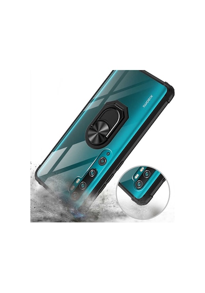 Xiaomi Mi Note 10 Lite Kilif Seffaf Sararmaz Yüzüklü Mola Kapak 406652978