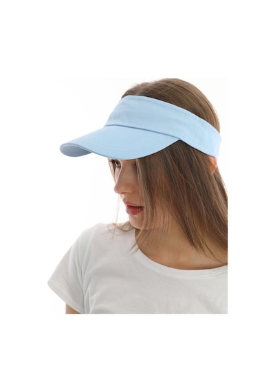 Uv Koruyuculu Unisex Siperlikli Bebe Mavisi Şapka Bebe Mavisi