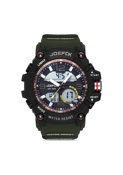 Joefox Analog Digital Silikon Kordon Unisex Kol Saati jf43000