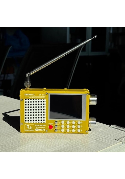 Deepelec Dp-666 Tef6686 Dsp Full-band Taşınabilir Dijital Radyo Alıcısı Rds Destekli