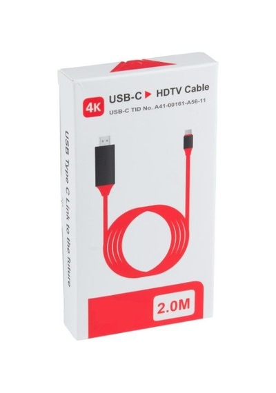 Type-C To HDMI HD TV Görüntü Aktarma Kablosu 2 Mt.