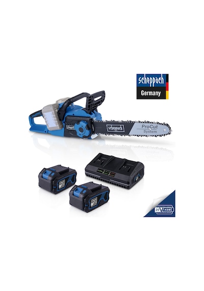 Scheppach BC-CS355DUO-X Xl2 2x4.0AH Çift Akülü Ağaç Kesme Makinesi - 5910309401