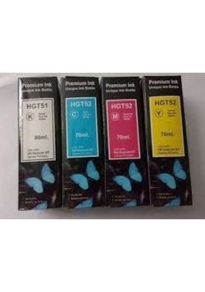 HP Gt Serisi Yazıcılar için Gt51 Gt52 Mürekkep Seti Gt 315 5820