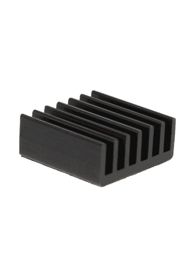 Alkatronik 14x14x6mm Aluminyum Soğutucu Siyah Termal Etiket Raspberry Oyun Konsolu Diğer