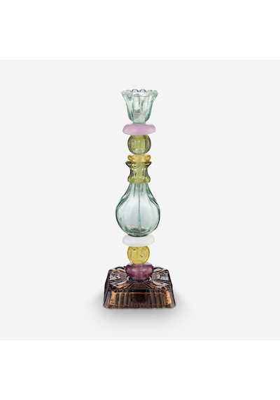 Pip Studio Yeşil Cam Şamdan 28 Cm