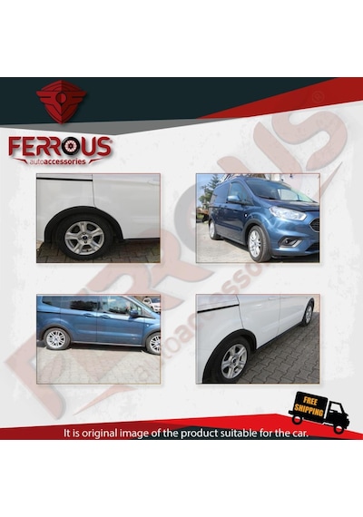 Ford Courier Çamurluk Koruma Dodik Seti 2018 Ve Üstü N11.2167