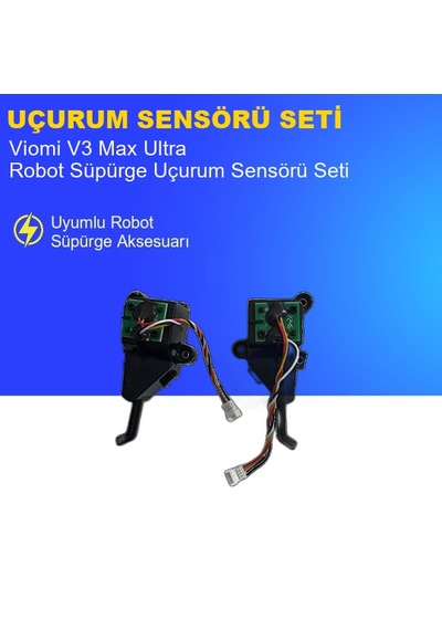 Viomi V3 Max Ultra Robot Süpürge Uçurum Sensörü Seti