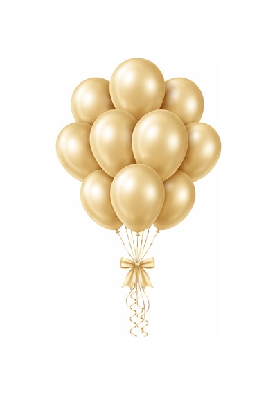 Beysüs Gold Krom Balon 7 Adet 12inç Standart