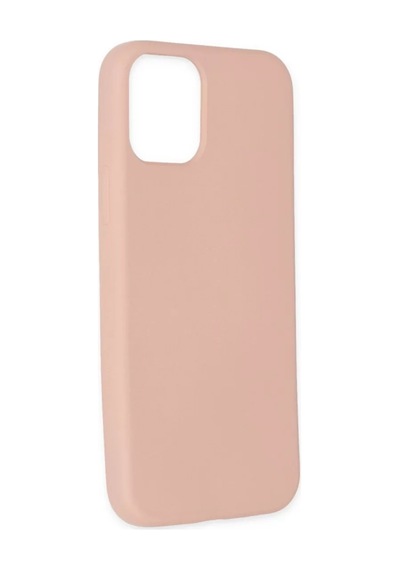 Newface Apple Apple iPhone Uyumlu  11 Pro Kılıf Nano İçi Kadife Silikon - Pudra