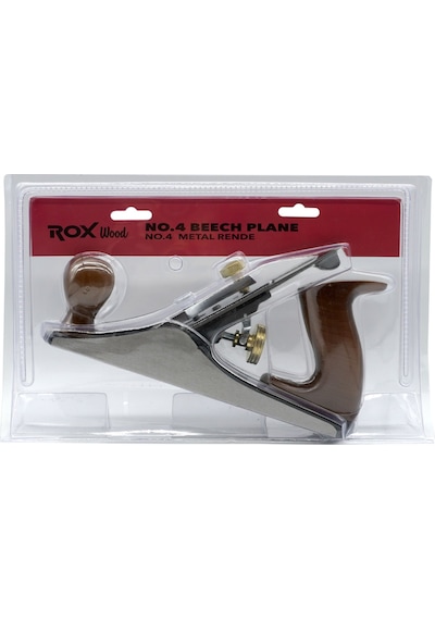 Rox Wood 00107 Ahşap Saplı Rende No 4 250 Mm N11.132