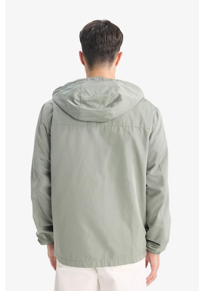 Defacto Su İtici Slim Fit Dar Kesim Kapüşonlu Fermuarlı Mont C5821ax25aukh397 Haki Defacto Su İtici Slim Fit Dar Kesim Kapüşonlu Fermuarlı Mont C5821ax25aukh397 Haki