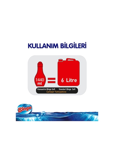 Bingo Soft Çamaşır Yumuşatıcısı Lovely 1440 ML