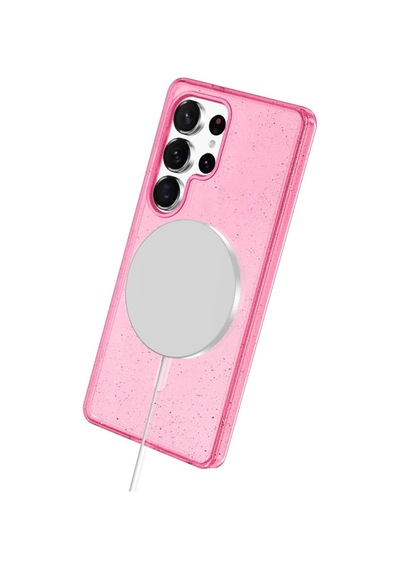 Joko Samsung Galaxy S23 Ultra Kılıf Magsafe Kapak - Pembe