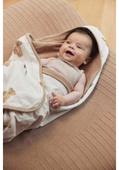 Sevimli Ayıcık Unisex Pamuk Havlu Kundak