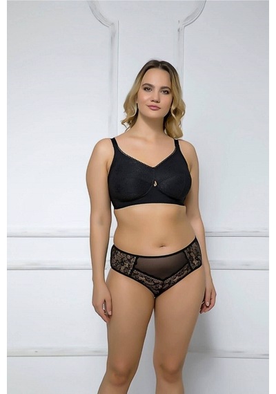 Moonlight 2168 Minimizer Sütyen Siyah
