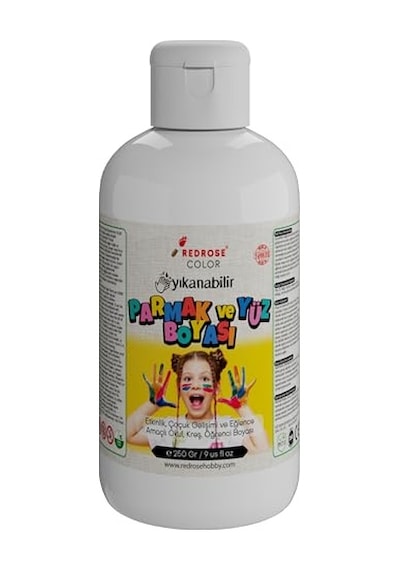 Beyaz Parmak Boyası 250gr 12