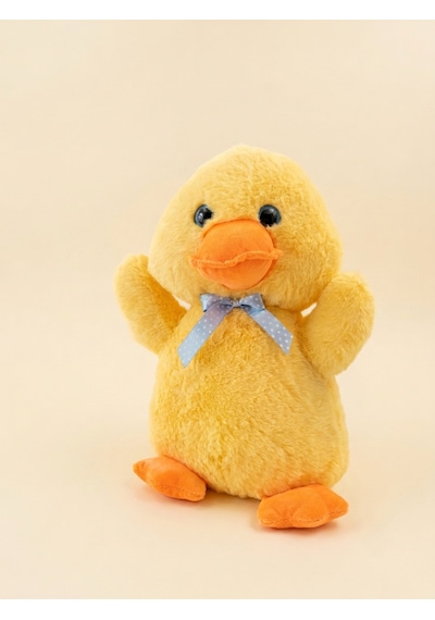 Peluş Neşeli Ördek 45 Cm Sarı