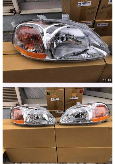 1996-1998 Model Honda Civic İes Makyajsız Usdm Far