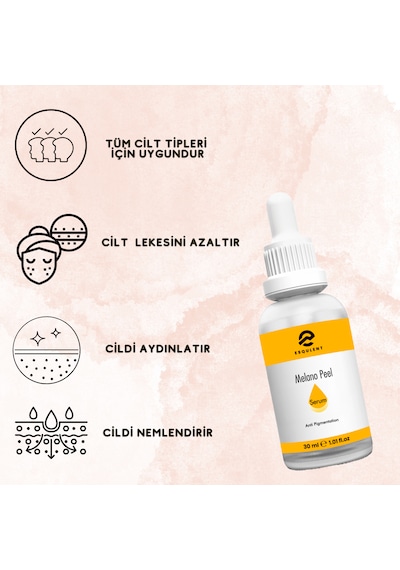 Esqulent Melano Peel Leke Karşıtı Etkili Serum 30 ML