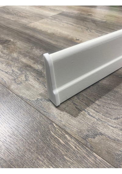 8 Cm Beyaz Süpürgelik İç Köşe Dış Köşe Aparat