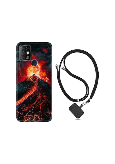 Samsung Uyumlu A71 Kılıf Silikon Desen Explosive 1734
