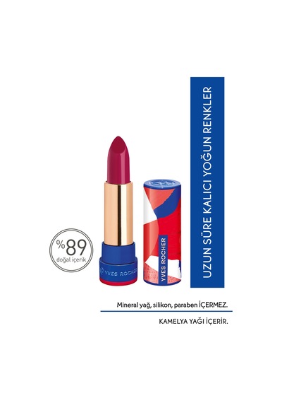 Yves Rocher Ultra Nemlendirici Yoğun Renkli Saten Ruj-16. Fuşya-3.8g-81112 16 Fuşya