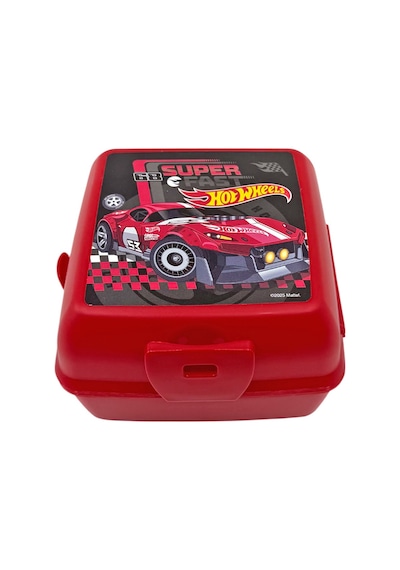 Siyah - Kırmızı Beslenme Kabı 3455-hot Wheels Beslenme Kutusu Çok Renkli