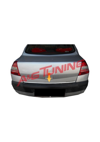 R. Megane 2 Sedan Krom Bagaj Alt Çıta Formlu 2004-2010 Paslanmaz N11.2942