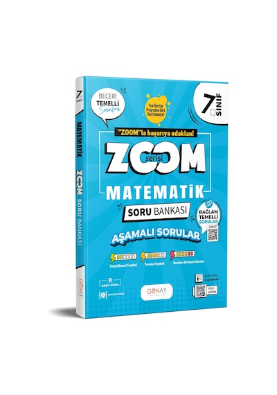 7. Sınıf Matematik Zoom Soru Bankası Günay Yayınları