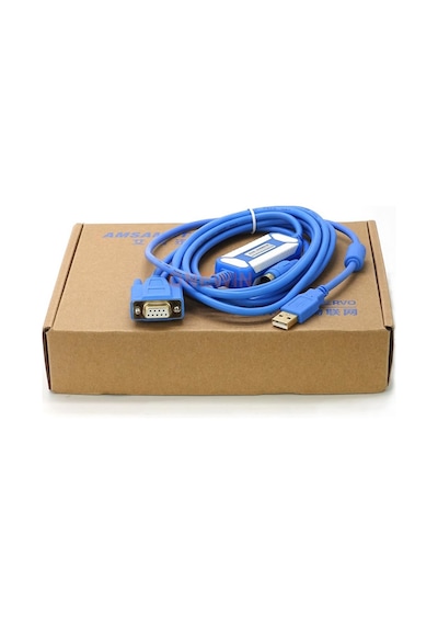 Uc-prg020-12a Delta Usb Plc Programlama Kablosu Round 8 Pin Db9 Hmi Text Panel