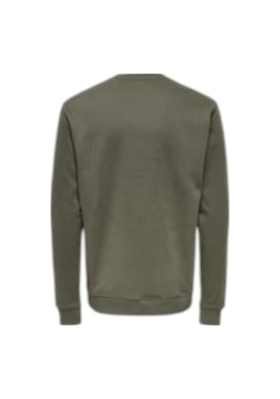 Only Erkek Sweatshirt .22030625 Açık Kahve